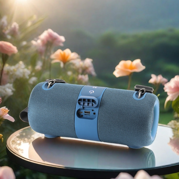 T&G TG-672 Outdoor Portable Subwoofer Bluetooth Speaker Support TF Card(Grey)