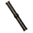 22mm Stainless Steel Watch Band(Black Gold) - free shipping - PMC TechLife - Order now!