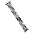 For Apple Watch SE 40mm Five-Beads Stainless Steel Watch Band(Silver) - free shipping - PMC TechLife - Order now!