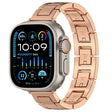 For Apple Watch Ultra 49mm H Slim Stainless Steel Watch Band(Rose Gold) - free shipping - PMC TechLife - Order now!