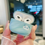 For AirPods 1/2 Panda PC Matte Earphone Protective Case