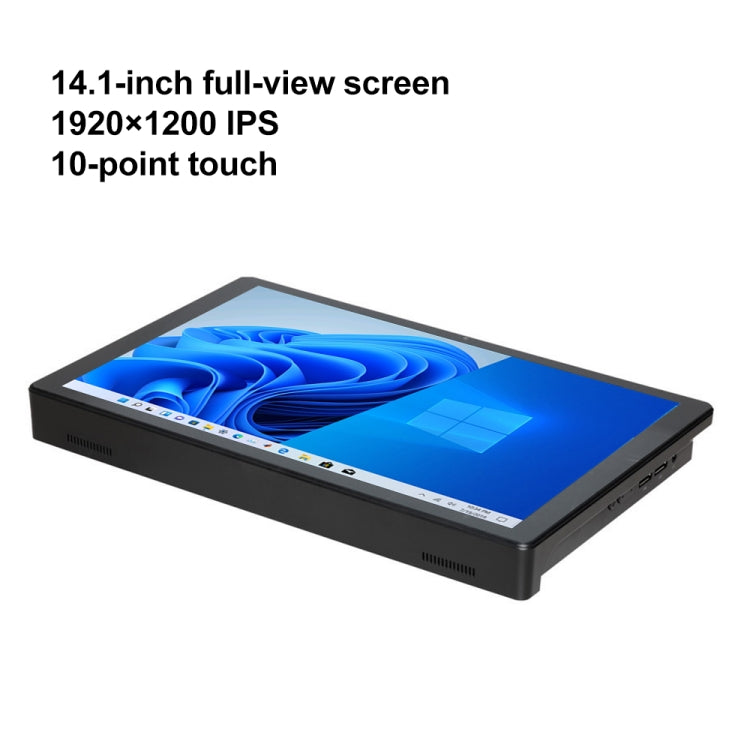 CENAVA H14 All-in-One Box PC, 8GB+64GB, 14.1 inch Windows 10 Intel Celeron J4125 Quad Core(Black)