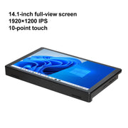 CENAVA H14 All-in-One Box PC, 8GB+64GB, 14.1 inch Windows 10 Intel Celeron J4125 Quad Core(Black)