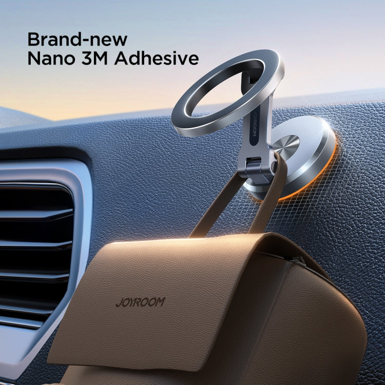 JOYROOM JR-ZS403 Metal Foldable Magnetic Car Phone Mount(Metal Grey)