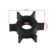 For Honda Outboard Pump Impeller 06192-ZW9-A30(Black)