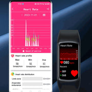 SPOVAN H8 1.47 inch TFT HD Screen Smart Bracelet Supports Bluetooth Calling/Blood Oxygen Monitoring(Black)