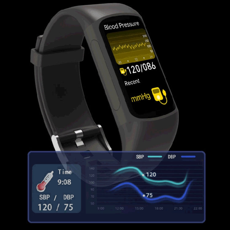 SPOVAN H8 1.47 inch TFT HD Screen Smart Bracelet Supports Bluetooth Calling/Blood Oxygen Monitoring(Black)