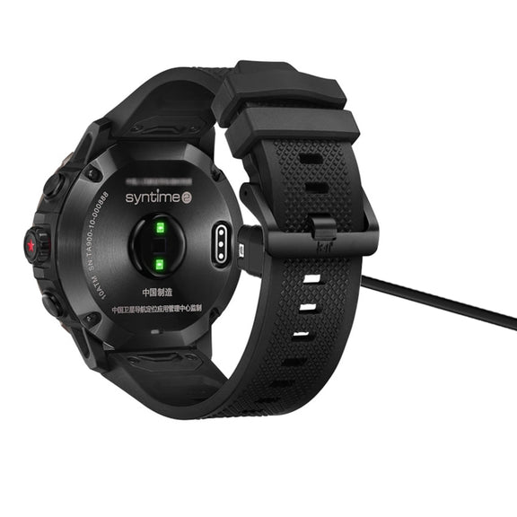 For Beidou Watch Syntime3 TA2000 Integrated Charging Cable with Data Transmission, Length: 1m(Black)