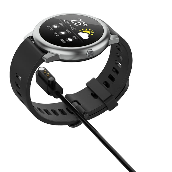 For OnePlus Nord Watch Smart Watch Magnetic Charging Cable, Length:1m(Black)