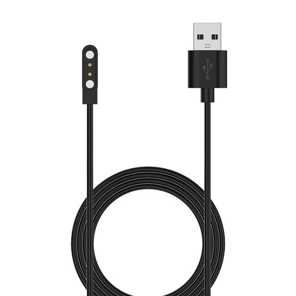 For OnePlus Nord Watch Smart Watch Magnetic Charging Cable, Length:1m(Black)