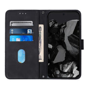 For Google Pixel 9 Pro Crossbody 3D Embossed Flip Leather Phone Case(Black)