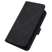 For Google Pixel 9 Pro Crossbody 3D Embossed Flip Leather Phone Case(Black)