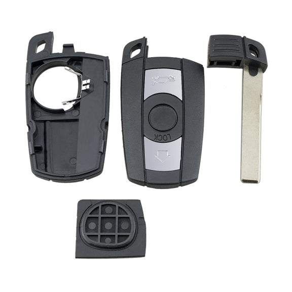 Car Key KR55WK49127 433.92Mhz for BMW CAS3 3-button(Black)