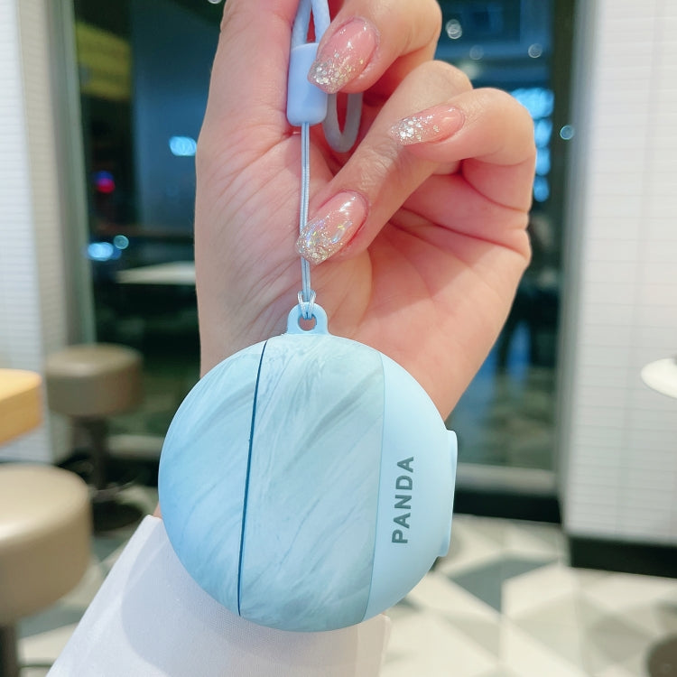 For Huawei FreeBuds 3 / 4 Bluetooth Wireless Earphone Frosted Protective Case(Cyan-blue)