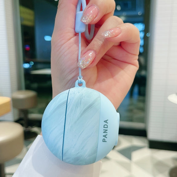 For Huawei FreeBuds 3 / 4 Bluetooth Wireless Earphone Frosted Protective Case(Cyan-blue)