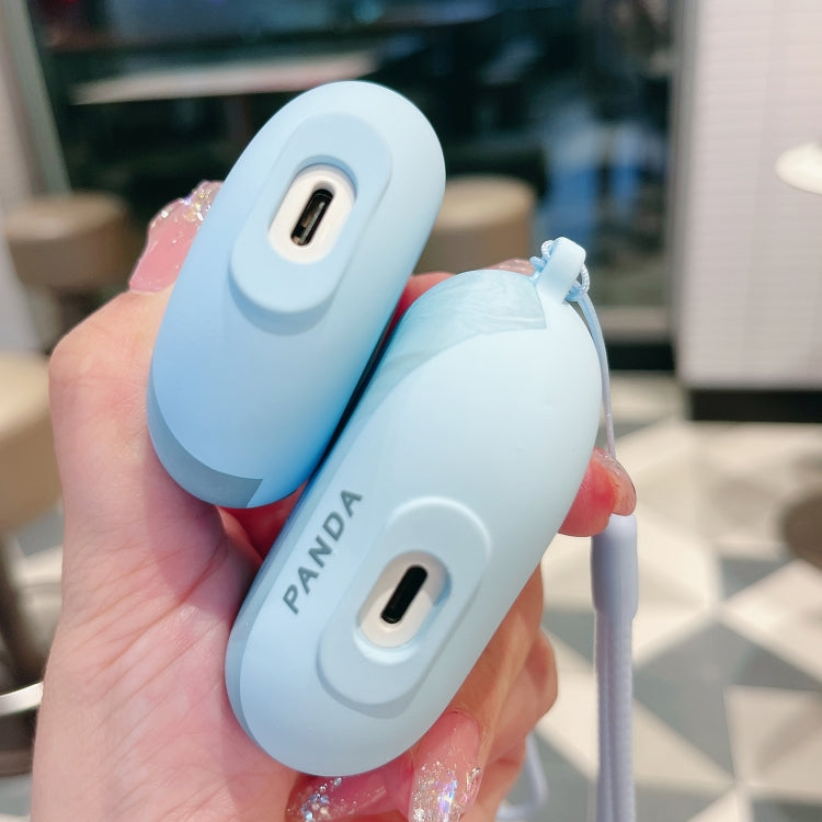 For Huawei FreeBuds Pro / 2 / 3 Bluetooth Wireless Earphone Frosted Protective Case(Cyan-blue)