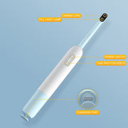 Z70 7 LEDs 5.0MP Wifi Visible Oral Endoscope(Dark Blue)