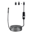 AN112 8mm Double Lenses HD Industry Endoscope Type-C + Micro USB + 8 Pin Connection, Length:2m Soft Tube -  by PMC TechLife | Online Shopping South Africa | PMC TechLife | Buy Now Pay Later Mobicred