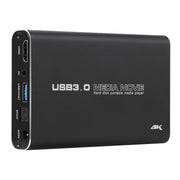 MP2506P 4K 30Hz HD Media Player, Support Auto Loop Play Videos & Photos & Music(US Plug)