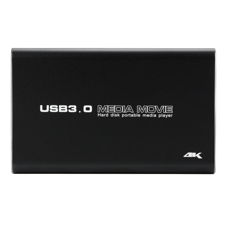 MP2506P 4K 30Hz HD Media Player, Support Auto Loop Play Videos & Photos & Music(EU Plug)