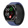 S22 Air Pump Blood Pressure Testing ECG Health Smart Watch, 1.39 inch Round Screen(Blue) - free shipping - PMC TechLife - Order now!
