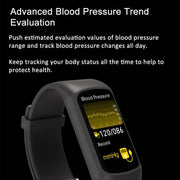 H8 1.47 inch Color Screen Smart Bracelet, Supports Bluetooth Call / Blood Oxygen Monitoring(Black)
