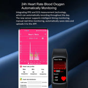 H8 1.47 inch Color Screen Smart Bracelet, Supports Bluetooth Call / Blood Oxygen Monitoring(Orange)