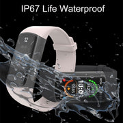 H8 1.47 inch Color Screen Smart Bracelet, Supports Bluetooth Call / Blood Oxygen Monitoring(Orange)