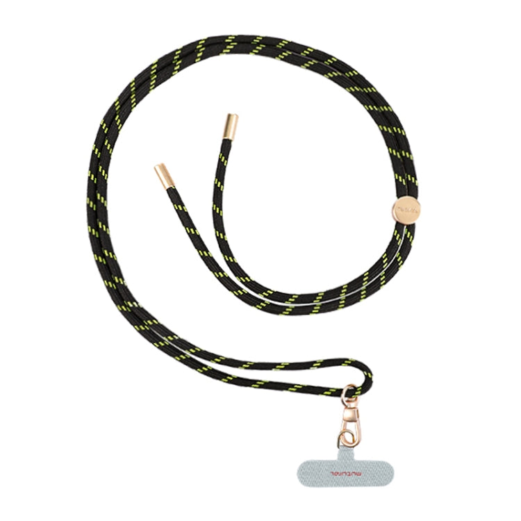 mutural Universal Mobile Phone Lanyard(Black Yellow)