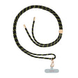 mutural Universal Mobile Phone Lanyard(Black Yellow) - Lanyards & Wrist Straps by Mutural | Online Shopping South Africa | PMc TechLife | Buy Now Pay Later Mobicred