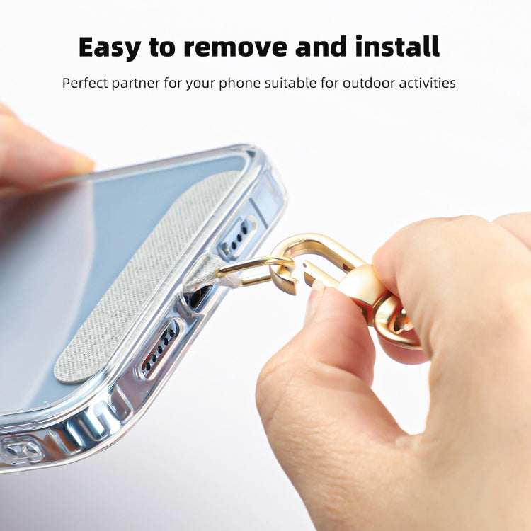 mutural Universal Mobile Phone Lanyard(Black White)
