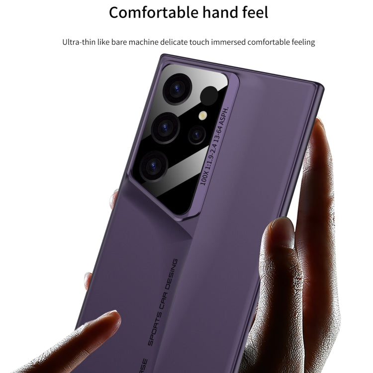 For Samsung Galaxy S23 Ultra 5G GKK Blade Ultra-thin Full Coverage Phone Case(Black)