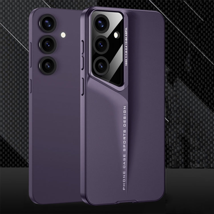 For Samsung Galaxy S25 5G GKK Blade Ultra-thin Full Coverage Phone Case(Purple)