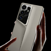 For Samsung Galaxy S25 Ultra 5G GKK Blade Ultra-thin Full Coverage Phone Case(Gold)