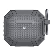 For AirPods 3 Wireless Earphones Shockproof Armor Protective Case(Grey)