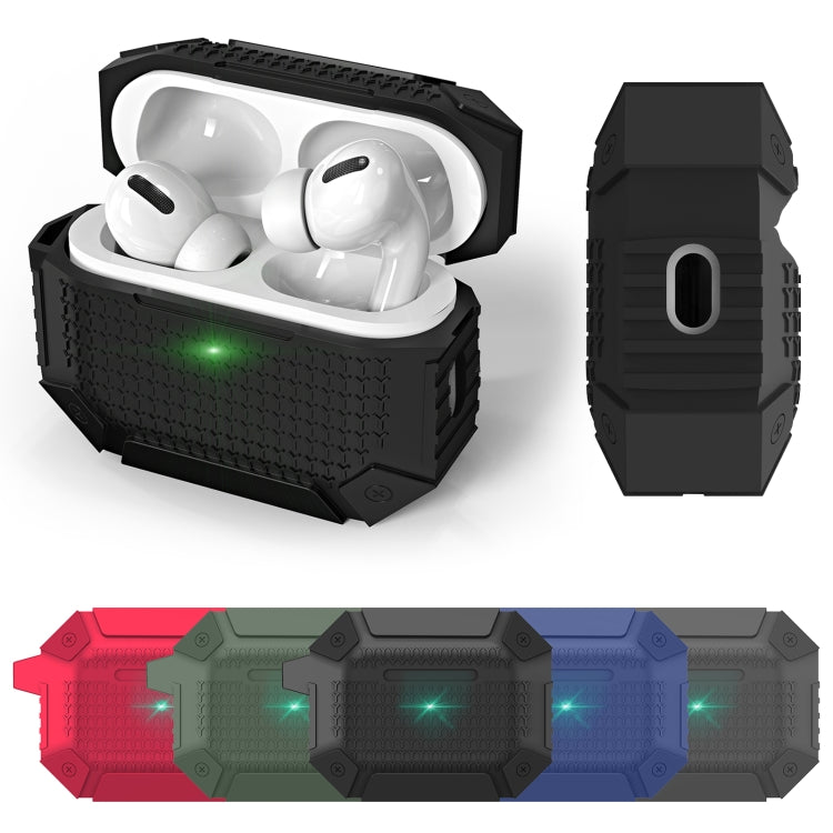 For AirPods 3 Wireless Earphones Shockproof Armor Protective Case(Grey)