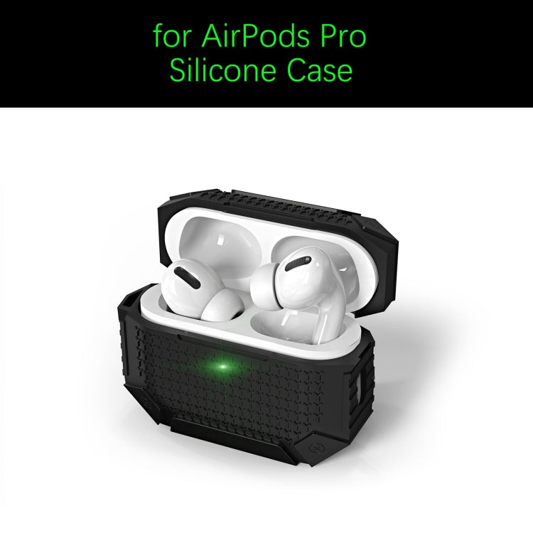 For AirPods 3 Wireless Earphones Shockproof Armor Protective Case(Grey)