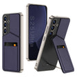 For Samsung Galaxy S25 5G GKK Rotor Bracket Recessed Card Bag Full Coverage Phone Case(Purple) - free shipping - PMC Jewellery - Order now!