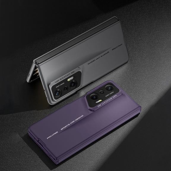 For Honor Magic V GKK Integrated Blade Ultra-thin Full Coverage Phone Case(Purple)