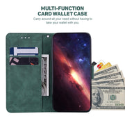For Google Pixel 9 Geometric Embossed Leather Phone Case(Green)