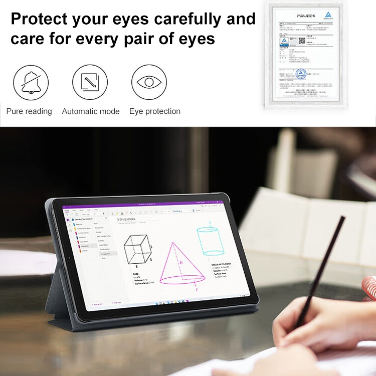 Lenovo K9 4G LTE Tablet, 4GB+64GB, 9 inch Android 12, MediaTek Helio G80 Octa Core, Support Face Identification(Grey)