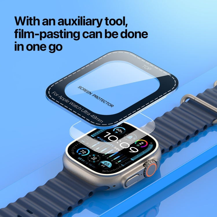 For Apple Watch Ultra / Ultra 2 49mm DUX DUCIS Eapa Series 9H Tempered Glass Screen Protector