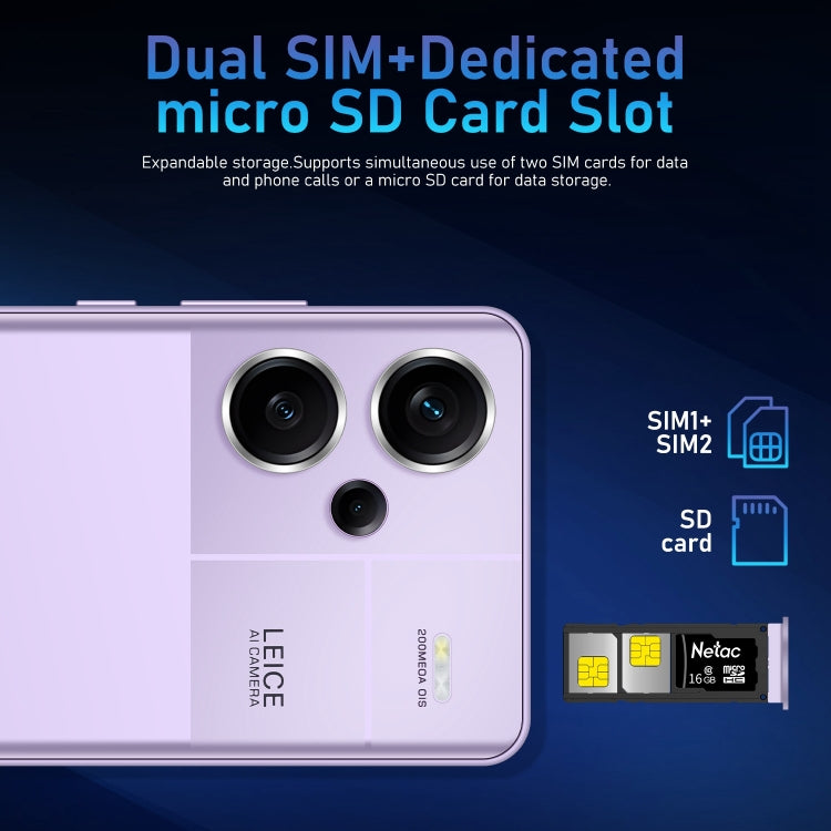 Note13 Pro+ / RF7, 2GB+16GB, 6.49 inch Face Identification Android 5.0 MTK6582 Quad Core, Network: 3G, Dual SIM(Black)