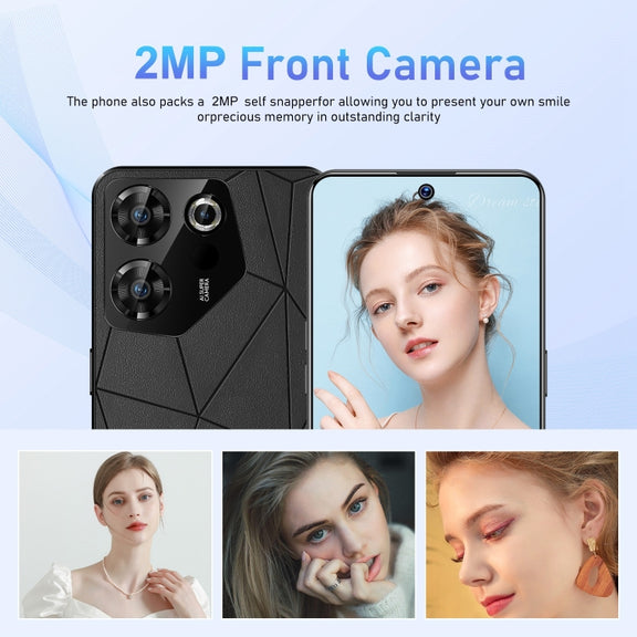 C20 Pro 5G / U32, 3GB+32GB, 6.528 inch Face Identification Android 10.0 MTK6737 Quad Core, Network: 4G, OTG, Dual SIM(Blue)