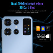 Note40 / X16, 2GB+16GB, 6.49 inch Face Identification Android 8.1 MTK6580A Quad Core, Network: 3G, Dual SIM(Black)