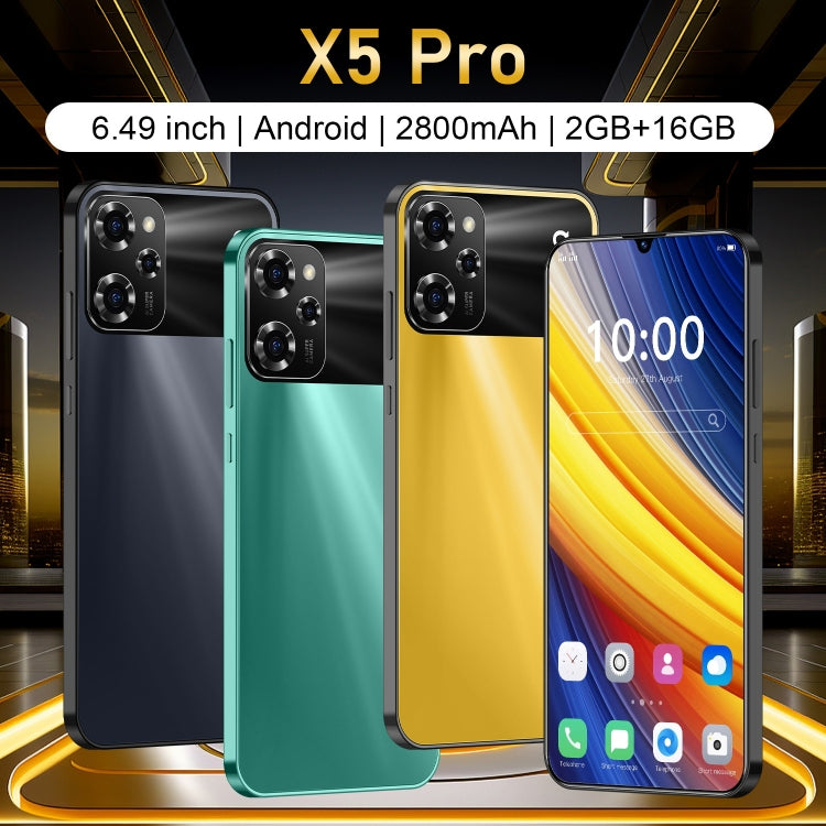 X5 Pro / X17, 2GB+16GB, 6.49 inch Face Identification Android 8.1 MTK6580A Quad Core, Network: 3G, Dual SIM(Black)