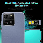 13T Pro / X18, 2GB+16GB, 6.49 inch Face Identification Android 8.1 MTK6580A Quad Core, Network: 3G, Dual SIM(Black)
