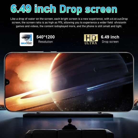 13T Pro / X18, 2GB+16GB, 6.49 inch Face Identification Android 8.1 MTK6580A Quad Core, Network: 3G, Dual SIM(Blue)