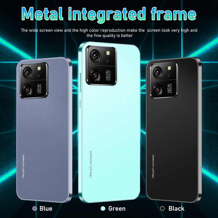 13T Pro / X18, 2GB+16GB, 6.49 inch Face Identification Android 8.1 MTK6580A Quad Core, Network: 3G, Dual SIM(Blue)