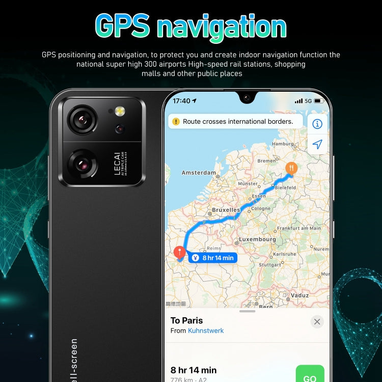 13T Pro / X18, 2GB+16GB, 6.49 inch Face Identification Android 8.1 MTK6580A Quad Core, Network: 3G, Dual SIM(Blue)
